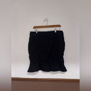 Boden | Black Ruffle Skirt